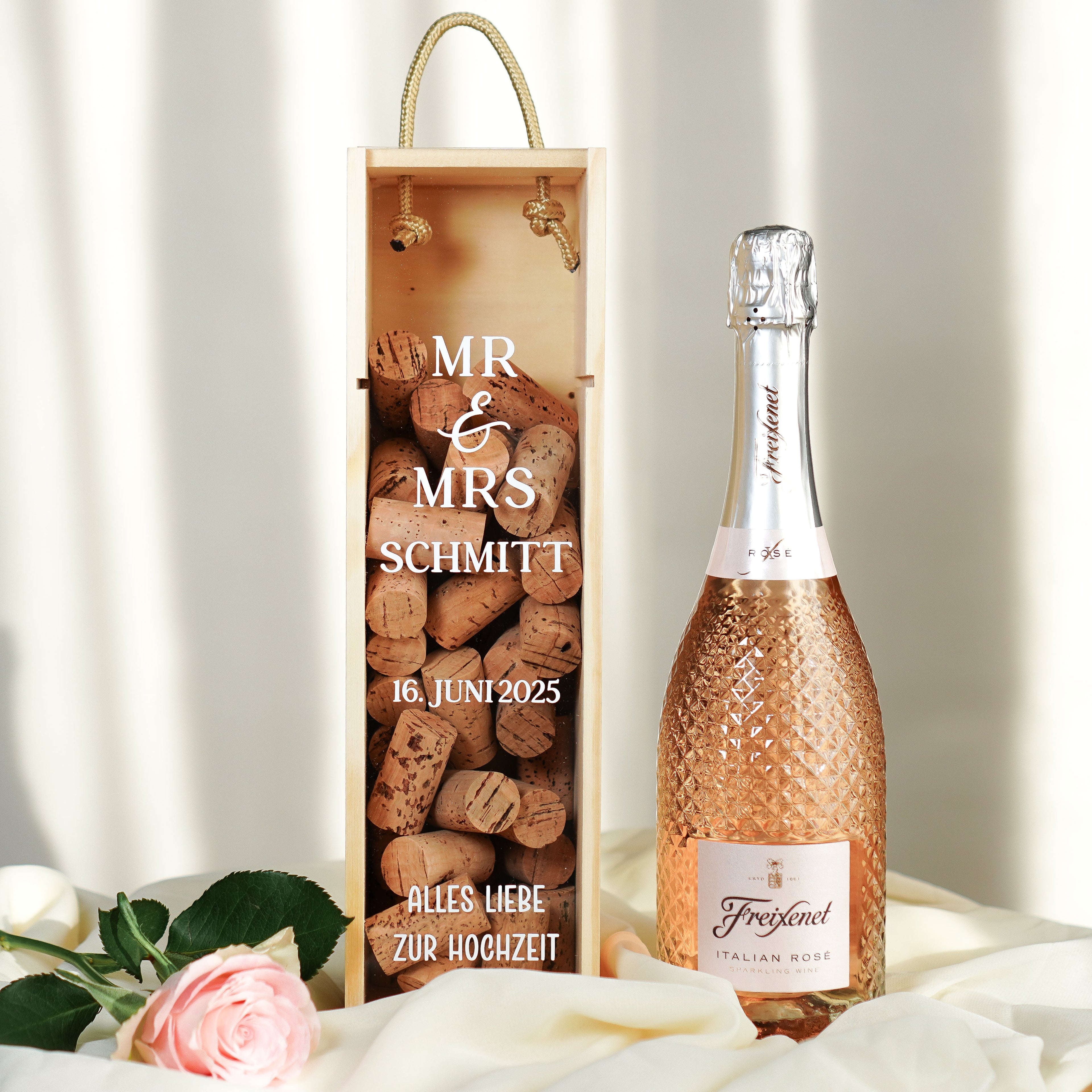 Weinboxen als Hochzeitsgeschenk