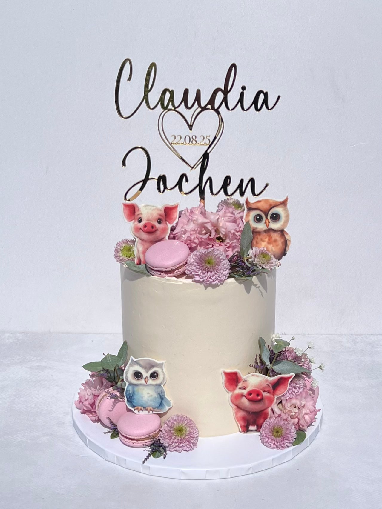 Caketopper für Hochzeiten