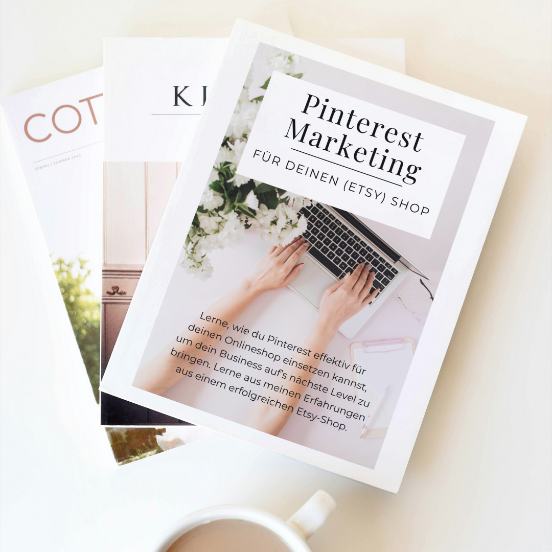 Pinterest Marketing Workbook eBook + Checklisten + 25 Pin-Vorlagen (deutsche Version)
