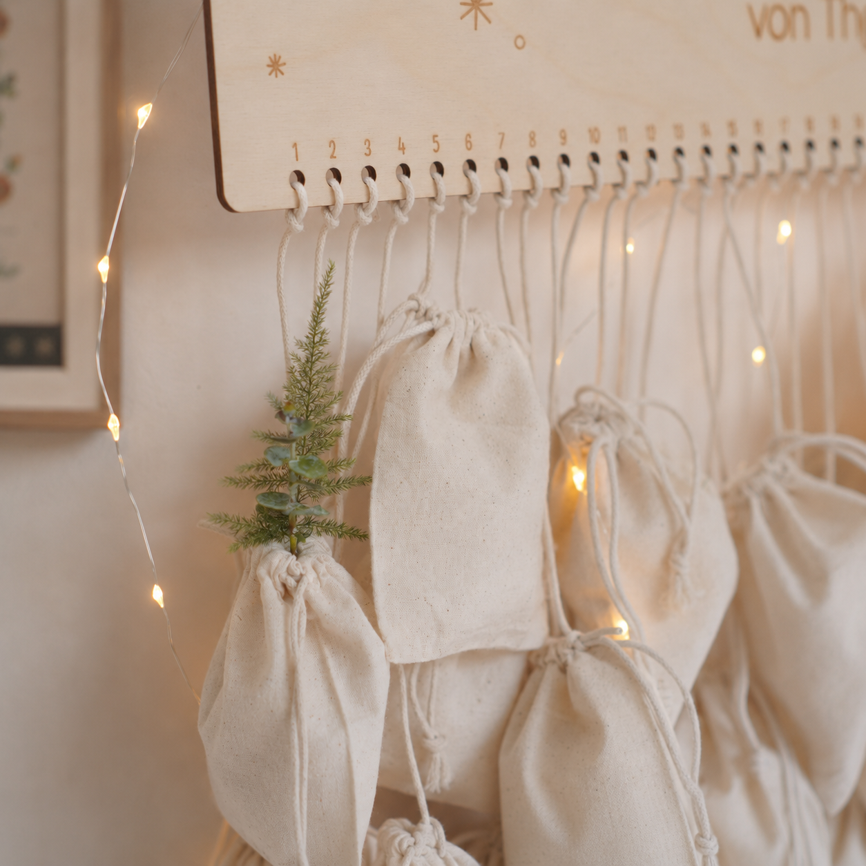 Adventskalender "Nordlicht" mit Personalisierung