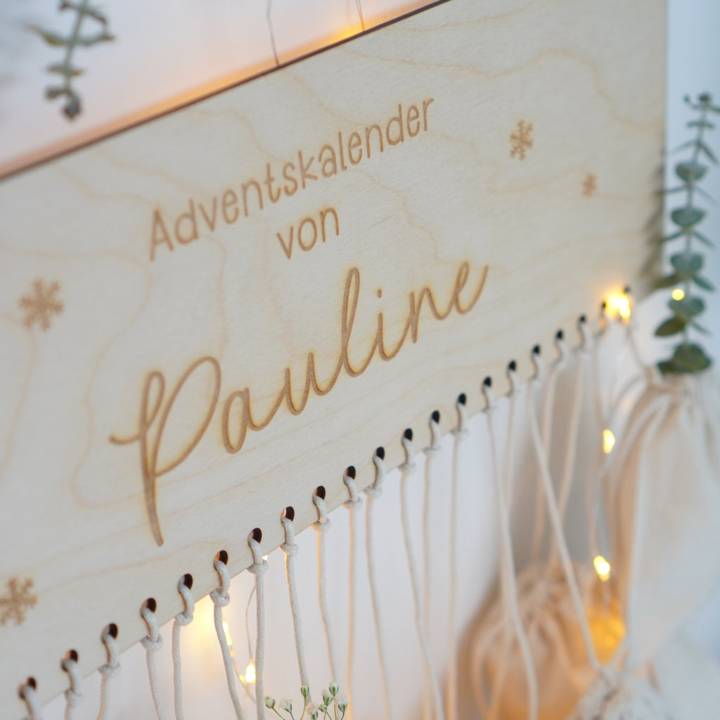 Adventskalender "Schneeflocke"