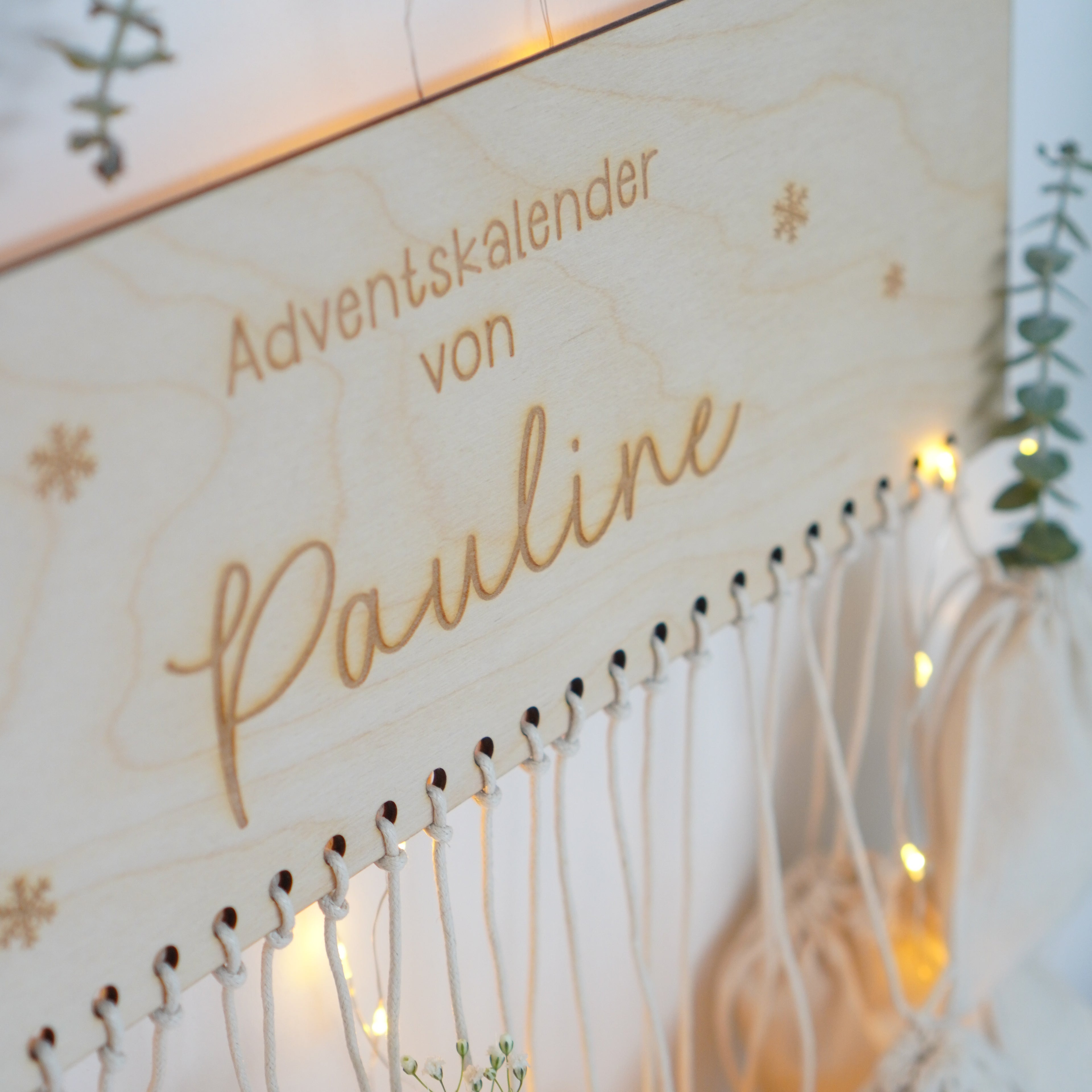 Adventskalender "Schneeflocke"