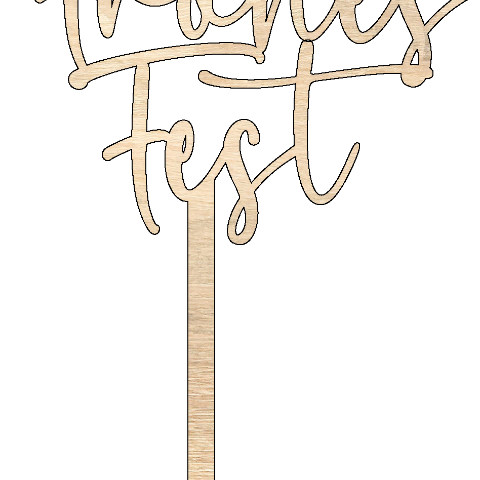 Caketopper Vorlagen Set