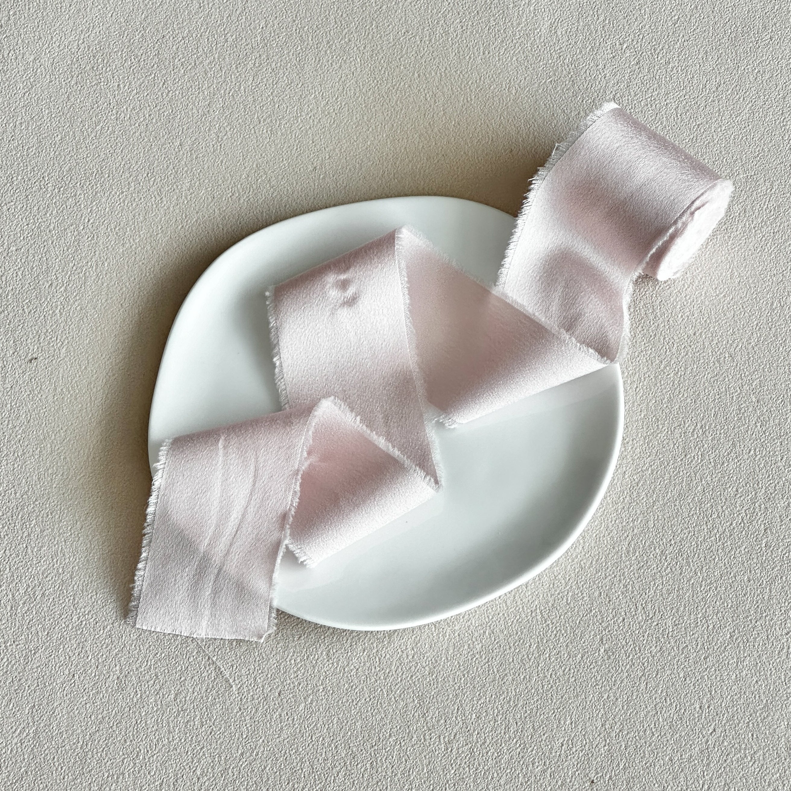 Seidenband in Blush - 4,5 Meter Rolle